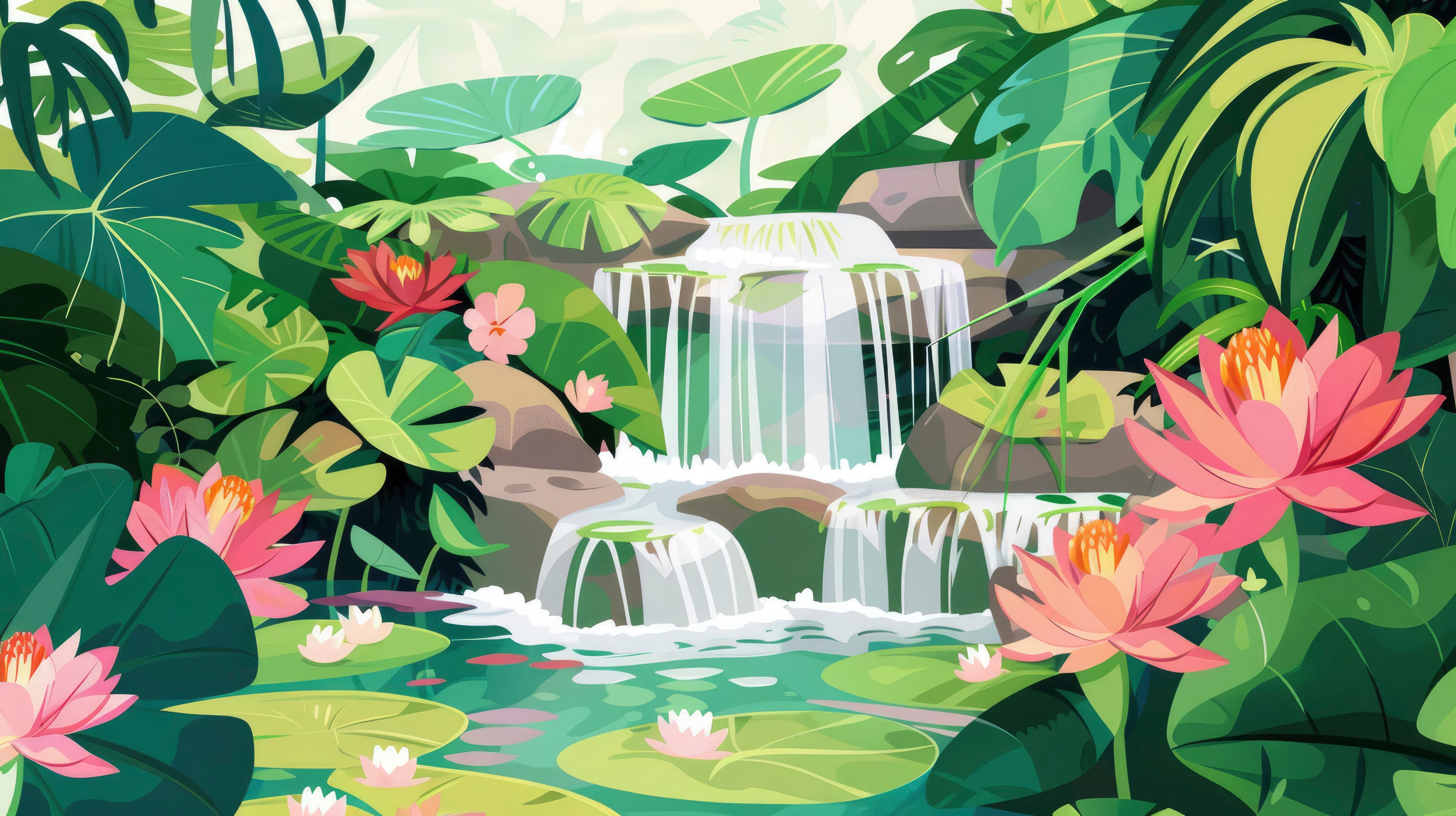 Mangrove forest ecosystem
